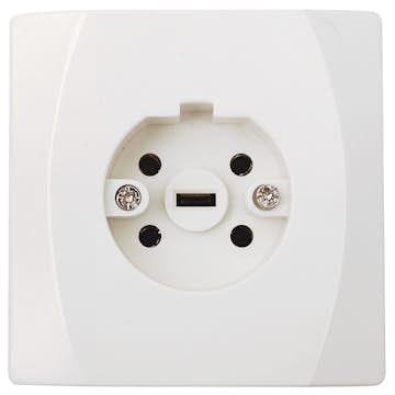 Vägguttag Malmbergs Perilex Infällt