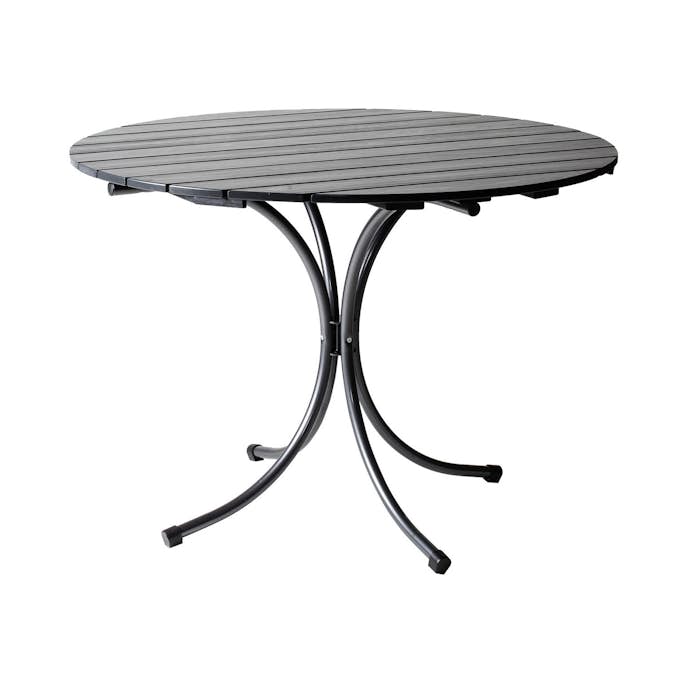 Utebord Varax Suvisaari Runt Trädgårdsbord i Trä & Aluminium