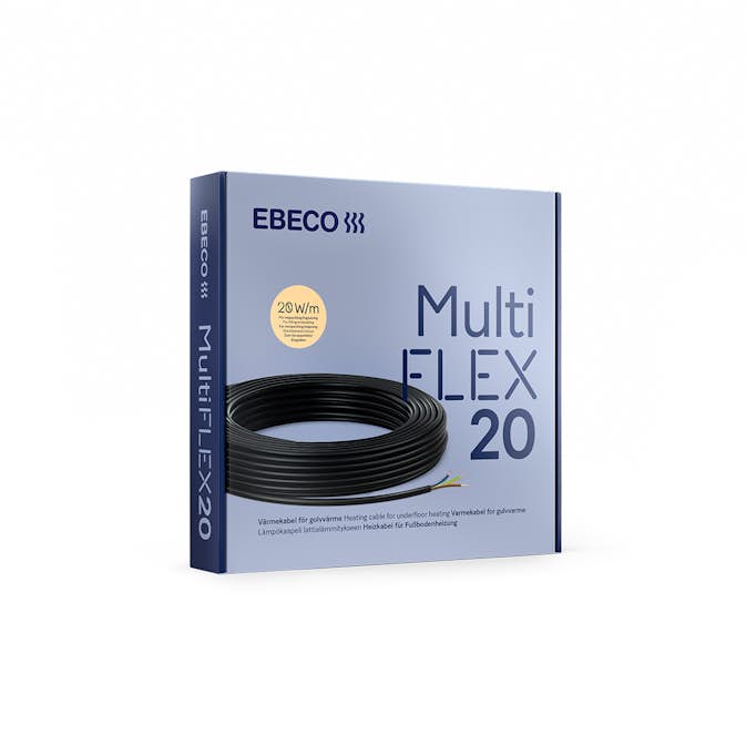Värmekabel Ebeco Multiflex 20