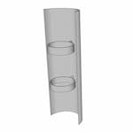 Värmesköld Landy Vent 850 mm