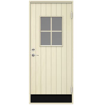 Varmförrådsdörr Swedoor Sälen med Glas