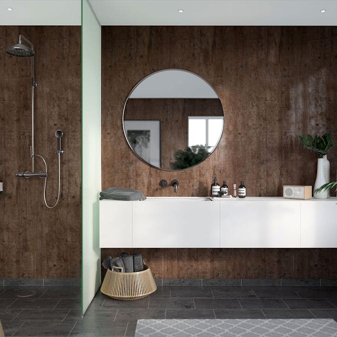 Våtrumsskiva Fibo Rough Wood 7969 F00-SC