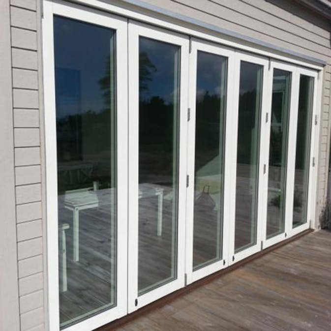 Vikdörr Vilenta Åre Trä/Aluminium 7-Delat