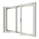 Vikdörrar NorDan uPVC 3-Delad 3-Glas 330/303