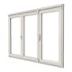 Vikdörrar NorDan uPVC 3-Delad 3-Glas 330/303