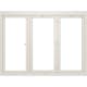 Vikdörrar NorDan uPVC 3-Delad 3-Glas 330/303