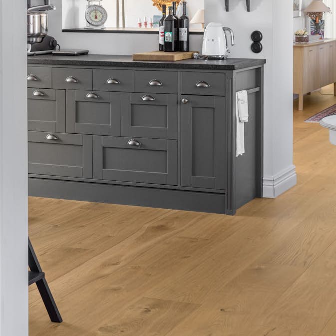 Trägolv Bjelin Härdad Ek Viken Hårdvaxoljad 3.0 XXL 1-Stav