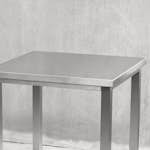 Toppskiva Vilan Stainless Rostfri släta Toppskiva