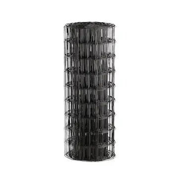 Villastängsel HORTUS Maskstorlek 5x10 cm Svart