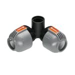 Vinklad L-skarv Gardena 25 mm x G 3/4 Hongänga