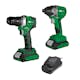 Verktygspaket Voltgear Skruvdragare x2 Med Laddare & 2 st Batteri 2Ah