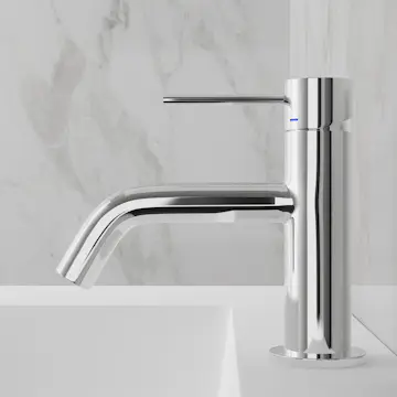 Tvättställsblandare Scandtap Steel Voyage