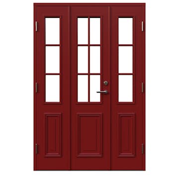 Parytterdörr Leksandsdörren Norsbro Glas Eco74