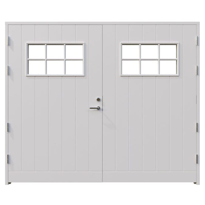 Garageport Leksandsdörren Insjön Glas Classic