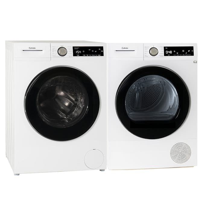 Tvätt- och Torkpaket Cylinda FT4474A + TVP4372XE