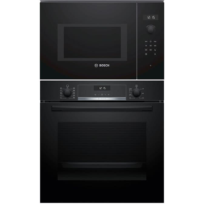 Ugn- och Mikropaket Bosch HBG537FB4 + BFL554MB0