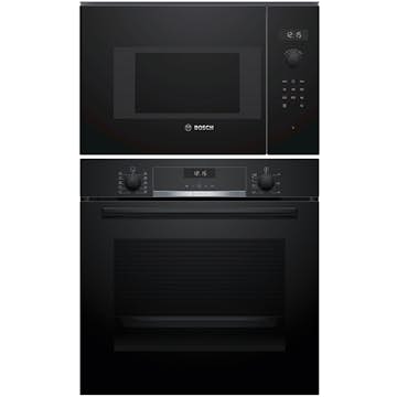 Ugn- och Mikropaket Bosch HBG537FB4 + BFL524MB0