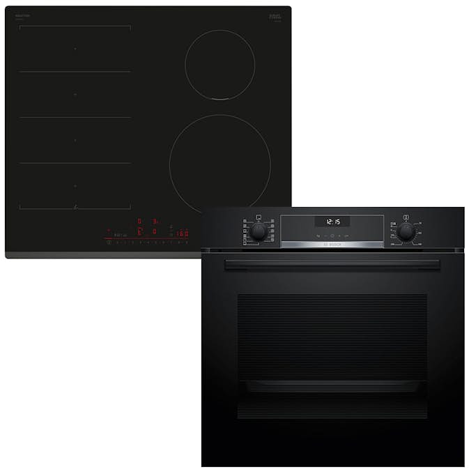 Ugn- och Hällpaket Bosch HBG537FB4 + PIX631HC1E