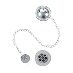 Bräddavlopp Burlington W3 Med Propp och Kedja