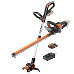 Grästrimmer Worx WG918E 20V Kombokit Trimmer & Häcksax