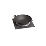 Wokpanna GrillSymbol Gjutjärnspanna 30 cm för Stekhäll & Gasolgrill