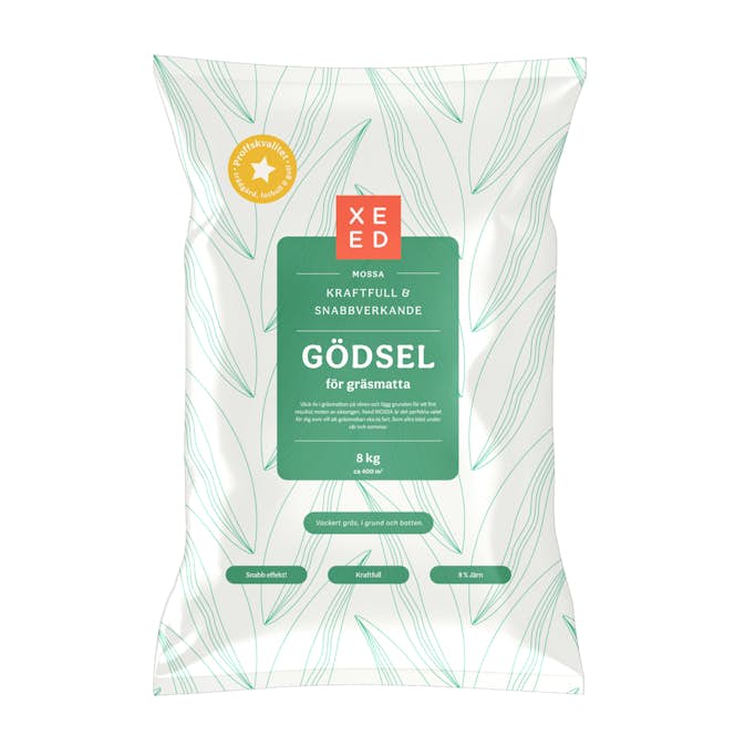 Gräsgödsel Xeed Järnberikat Gräsmattegödsel, 400 kvm