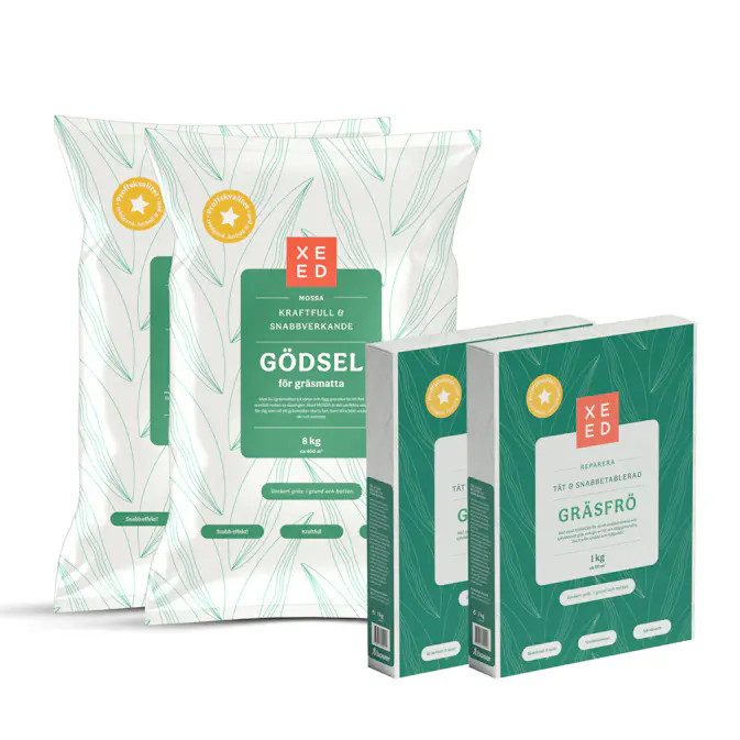 Gräsfrö Xeed Vårpaket Med Gödsel 700 kvm