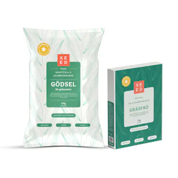 Gräsfrö Xeed Vårpaket Med Gödsel 350 kvm