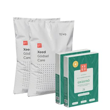 Gödsel Xeed Höstpaket Med Gräsfrö Organiskt 700 kvm