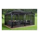 Pergola gop Meridien 18 m² för Altan Inkl Myggnät