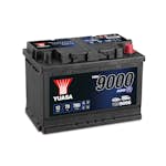 Startbatteri Yuasa 9000 AGM (Start-stopp) 70Ah 760A