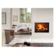 Braskamin Panadero HB EcoDesign Inbyggd Kamin 9,8 kW