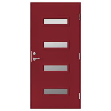 Ytterdörr Br. Johansson SY127 Sotat Glas