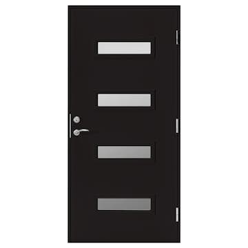 Ytterdörr Br. Johansson SY127 Sotat Glas