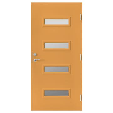 Ytterdörr Br. Johansson SY127 Sotat Glas