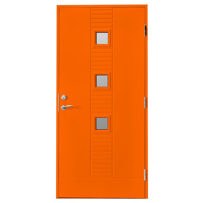 Ytterdörr Br. Johansson SY128 Sotat Glas