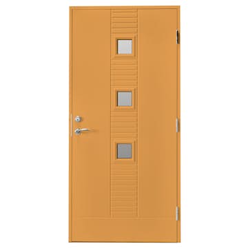 Ytterdörr Br. Johansson SY128 Sotat Glas