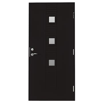 Ytterdörr Br. Johansson SY128 Sotat Glas