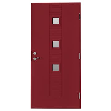 Ytterdörr Br. Johansson SY128 Sotat Glas