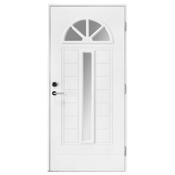 Ytterdörr Br. Johansson SY134 Sotat Glas