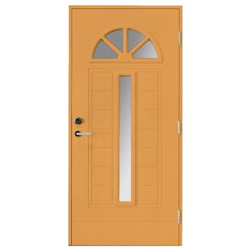 Ytterdörr Br. Johansson SY134 Sotat Glas