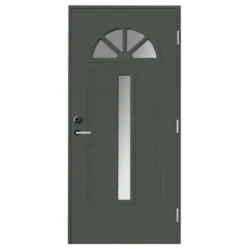 Ytterdörr Br. Johansson SY134 Sotat Glas