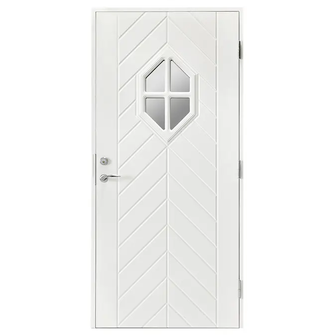 Ytterdörr Br. Johansson SY143 Sotat Glas