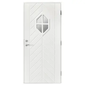 Ytterdörr Br. Johansson SY143 Sotat Glas