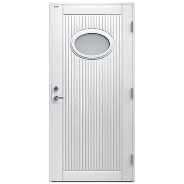 Ytterdörr Diplomat Afrodite Klarglas