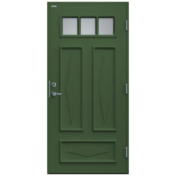 Ytterdörr Diplomat Britta Klarglas