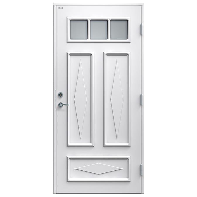 Ytterdörr Diplomat Britta Klarglas