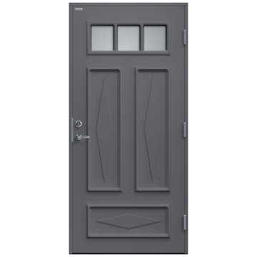 Ytterdörr Diplomat Britta Klarglas