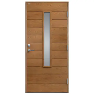 Ytterdörr Diplomat Clara Träfanér Klarglas