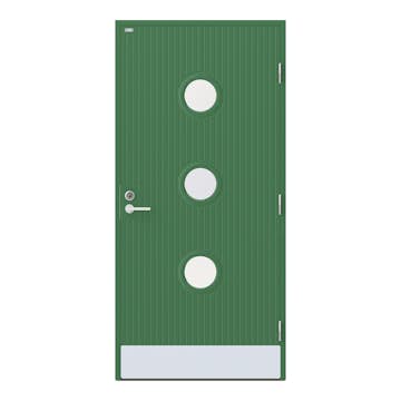 Ytterdörr Diplomat Daniella Glas